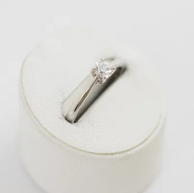NIWAKA 俄 ニワカ Pt950 ダイヤ0.20ct リング 10号 ケース付