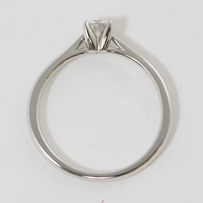 NIWAKA 俄 ニワカ Pt950 ダイヤ0.20ct リング 10号 ケース付