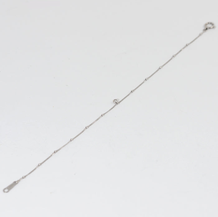 VENDOME AOYAMA ヴァンドーム青山 Pt950 ダイヤ0.02ct ブレスレット