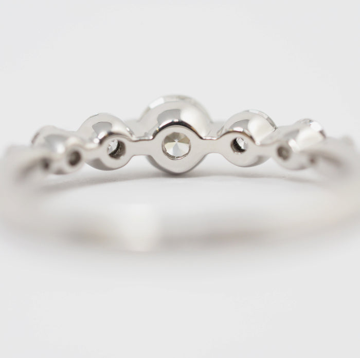 STAR JEWELRY スタージュエリー Pt950 ダイヤ0.47ct リング 7号