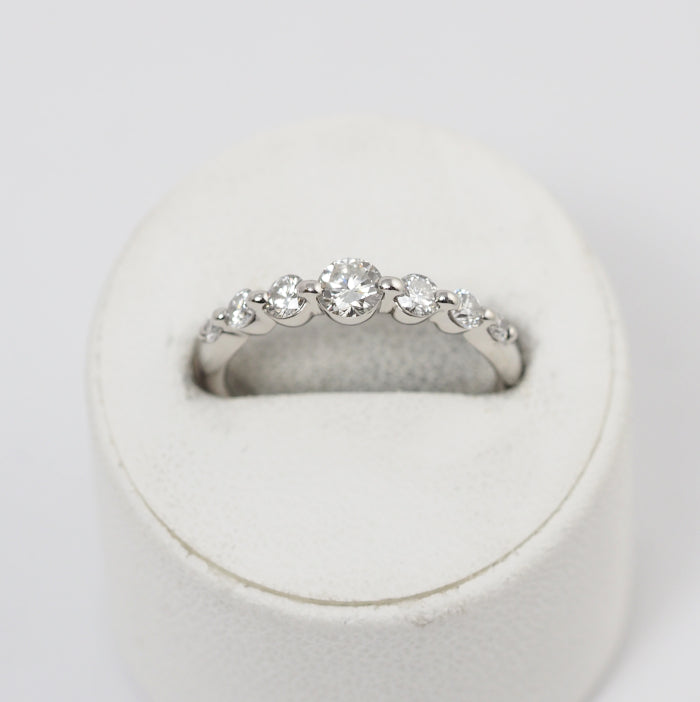 STAR JEWELRY スタージュエリー Pt950 ダイヤ0.47ct リング 7号