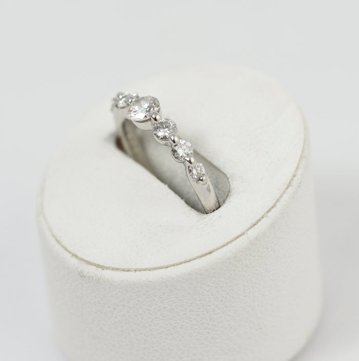 STAR JEWELRY スタージュエリー Pt950 ダイヤ0.47ct リング 7号