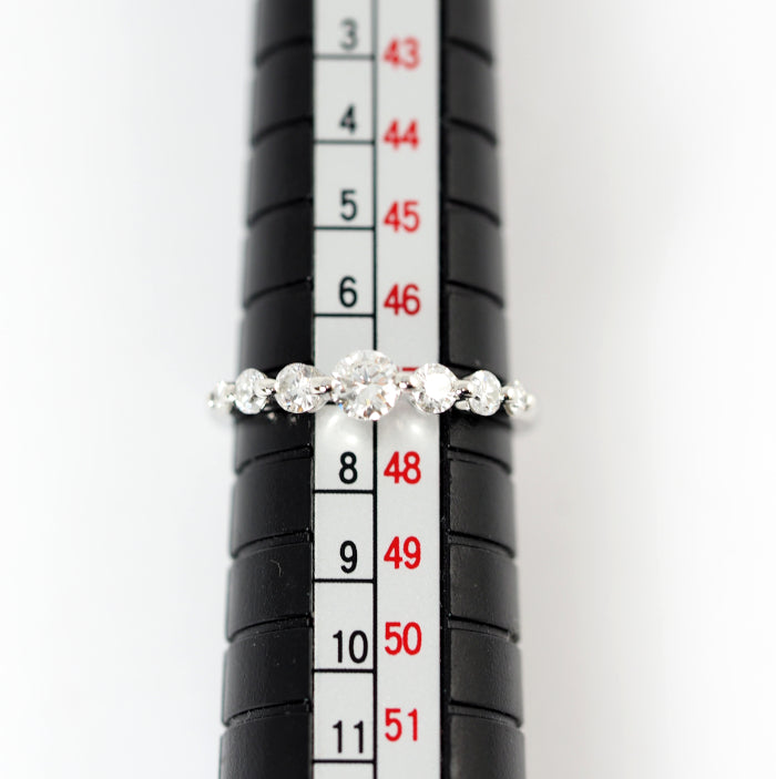STAR JEWELRY スタージュエリー Pt950 ダイヤ0.47ct リング 7号