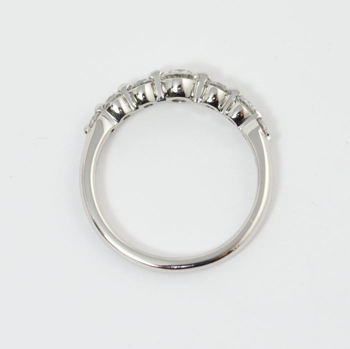 STAR JEWELRY スタージュエリー Pt950 ダイヤ0.47ct リング 7号