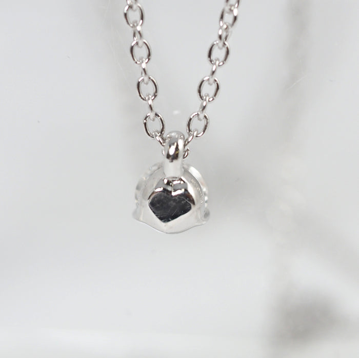 Ponte Vecchio ポンテヴェキオ K18ホワイトゴールド 1粒ダイヤ0.308ct ネックレス