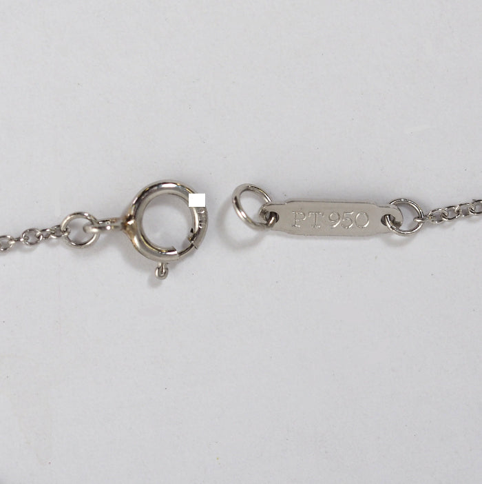 Tiffany & Co. Tiffany Pt950 Diamond Paper Flower Bracelet with Case