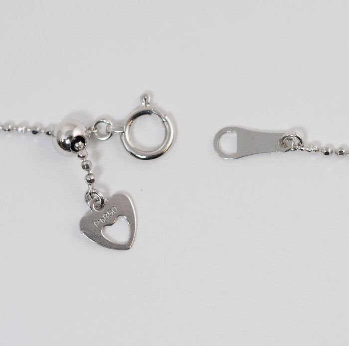 KASHIKEY カシケイ BEZEL ベゼル Pt900/850 ブラウンダイヤモンド/ダイヤ 0.30ct/0.20ct ネックレス