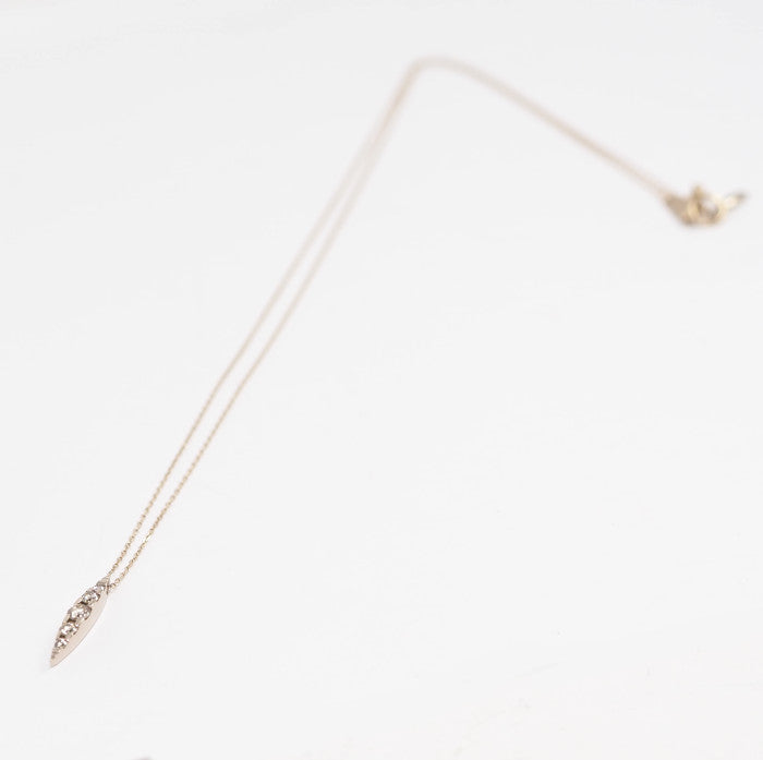 KASHIKEY NAKID K18BG Brown Diamond 0.30ct Necklace