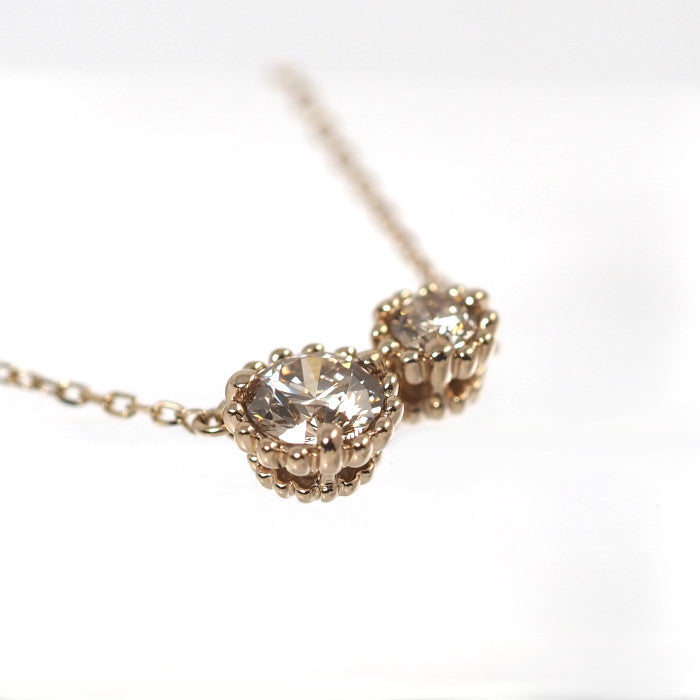KASHIKEY MILL 18K Brown Gold and 0.30ct Brown Diamond Necklace