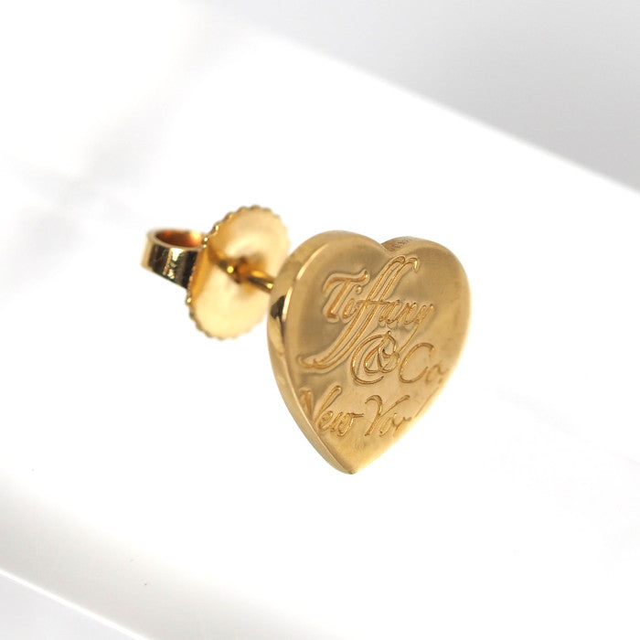 蒂芙尼 (Tiffany & Co.) 750K18黄金 Notes 心形单只耳环
