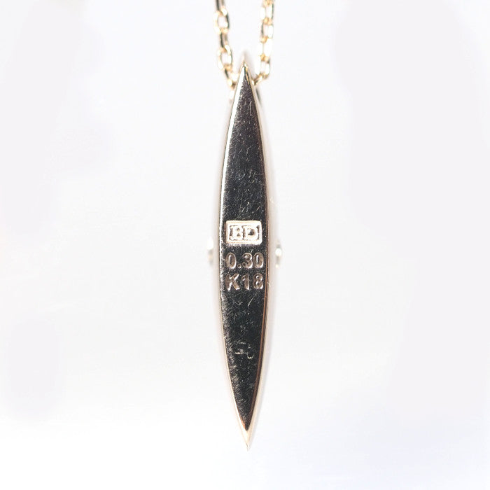 KASHIKEY カシケイ NAKID ネイキッド K18BG ブラウンダイヤ0.30ct ネックレス