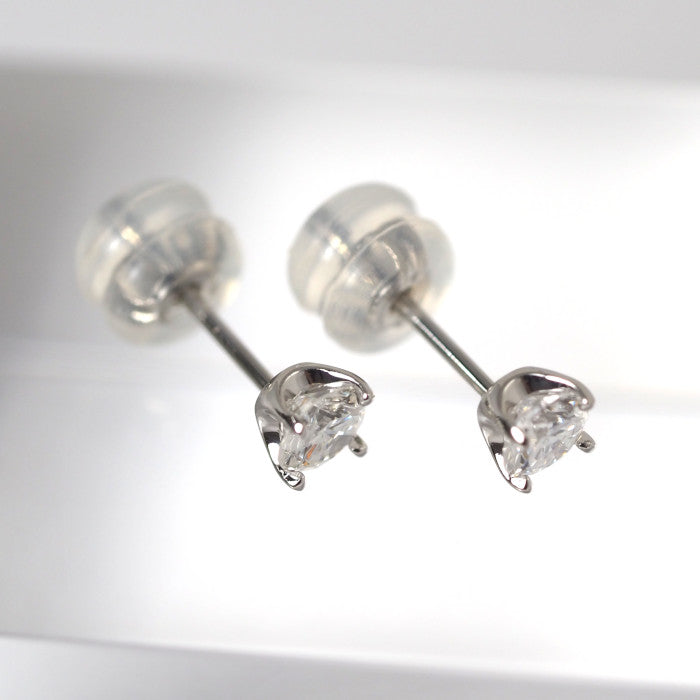 VENDOME AOYAMA ヴァンドーム青山 Pt950/900 1粒 ダイヤ0.16ct×2 キャトル ピアス