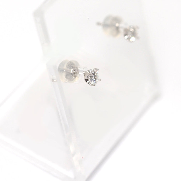 VENDOME AOYAMA ヴァンドーム青山 Pt950/900 1粒 ダイヤ0.16ct×2 キャトル ピアス