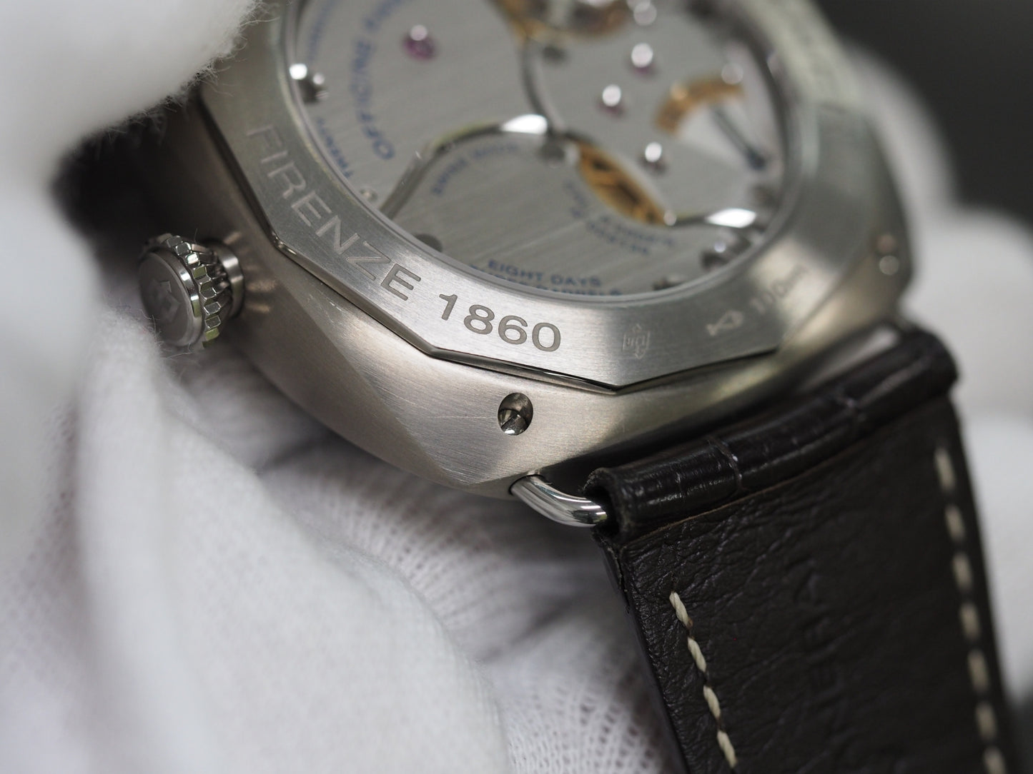 パネライ ラジオミール8デイズ Radiomir 8 Days PAM00346 Number P Dial color is more like grey Please read all DESCRIPTION before purchase【*Credit cards cannot be used for purchases from overseas.】