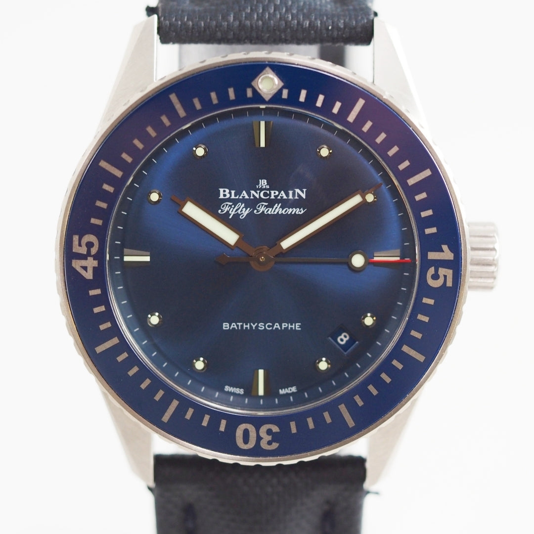 Bathyscaphe Blancpain Straps Blancpain Fifty Fathoms Bathyscaphe