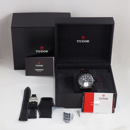 Tudor Near unused Black Bay Chrono Dark 79360DK