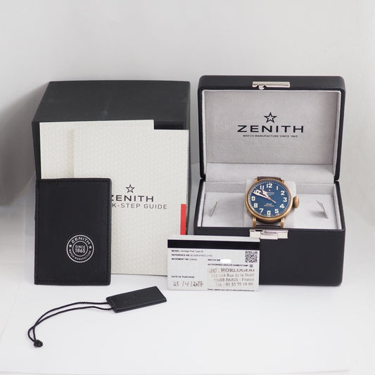Zenith Pilot Type 20 Extra Special Pilot Type 20 Extra Special Black 29.2430.679 *Credit cards cannot be used for purchases from overseas.