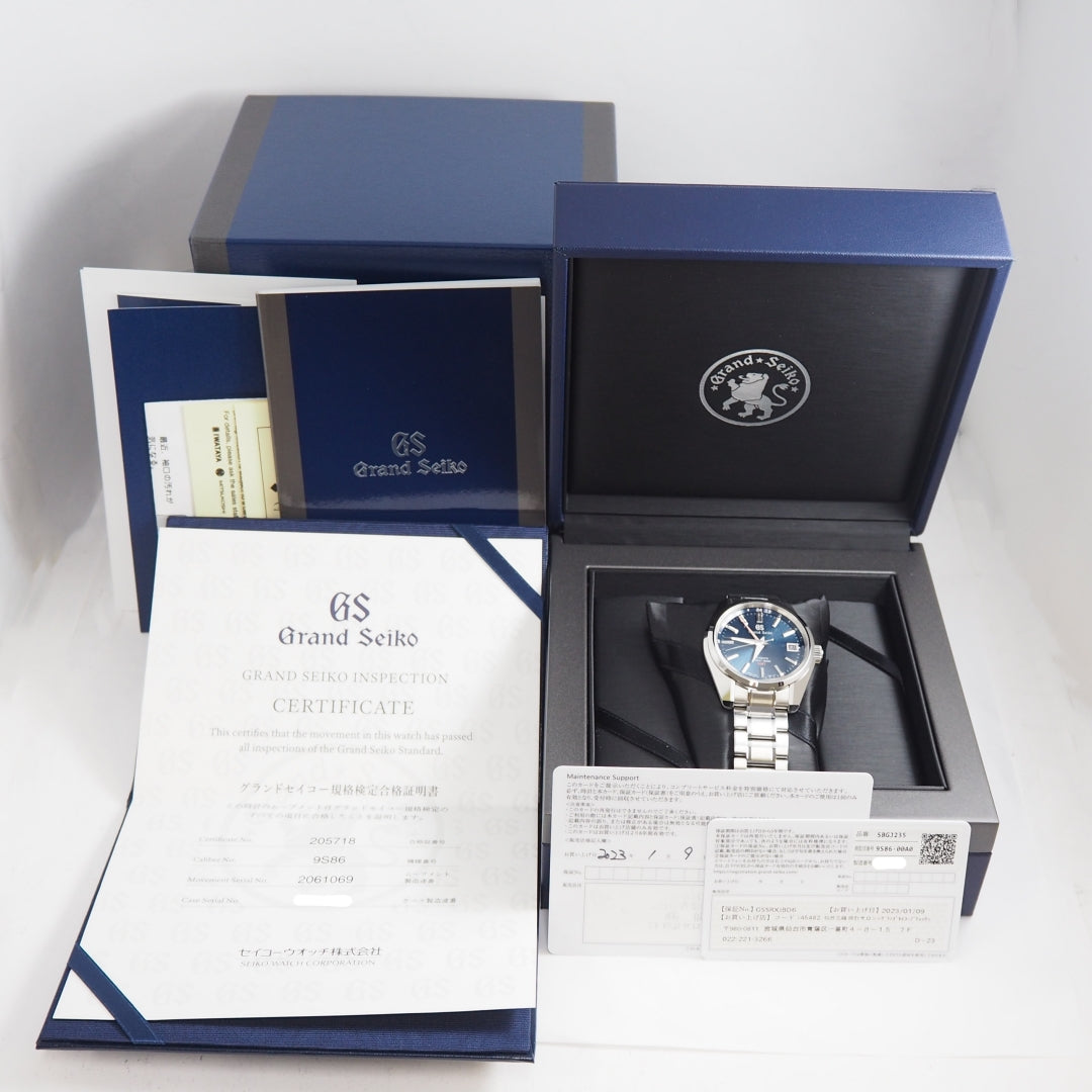 grand seiko heritage
 Hi-Beat SBGJ235 9S86-00A0