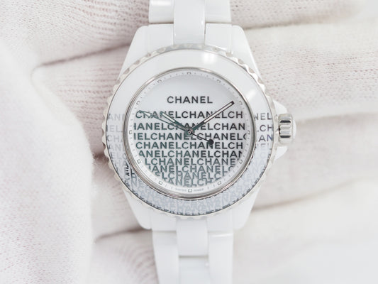 Chanel J12 Diamonds Limited Edition 33mm J12 Wanted De White H7419
