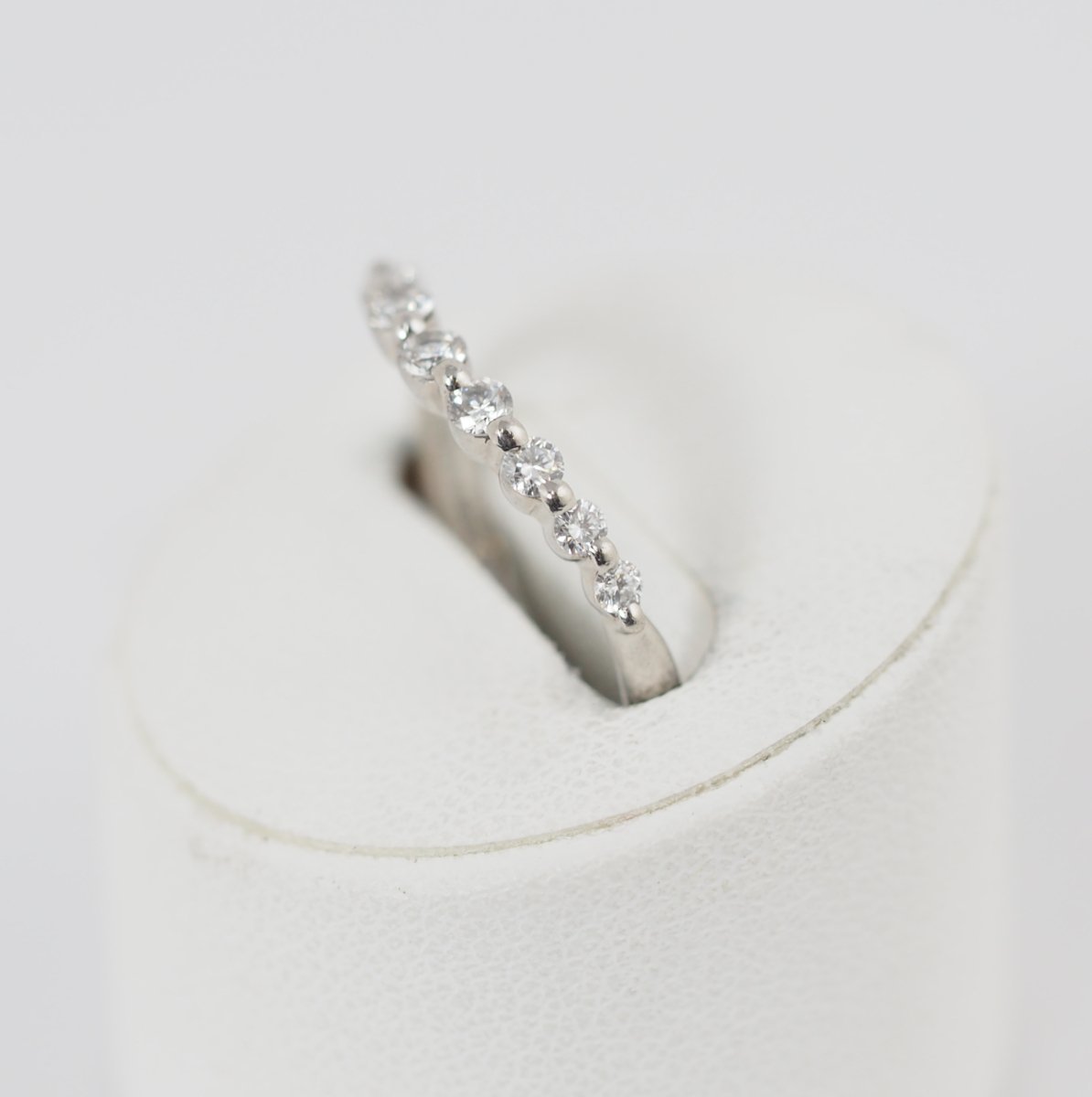 VENDOMEAOYAMA Vendome Aoyama Pt950 Diamond 0.34ct Wave Ring No. 8.5