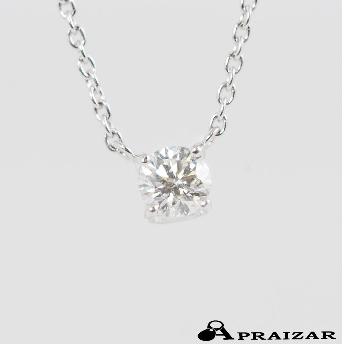 VENDOMEAOYAMA Vendome Aoyama Pt950/850 Diamond 0.18ct Cattle Necklace