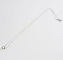 VENDOME AOYAMA Pt950/850 Diamond 0.38ct Grace Necklace