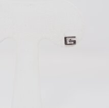 GUCCI グッチ Gロゴ 750 K18WG ホワイトゴールド 片耳用ピアス キャッチ社外品