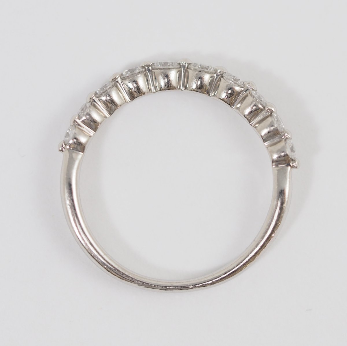 VENDOMEAOYAMA Vendome Aoyama Pt950 Diamond 0.34ct Wave Ring No. 8.5
