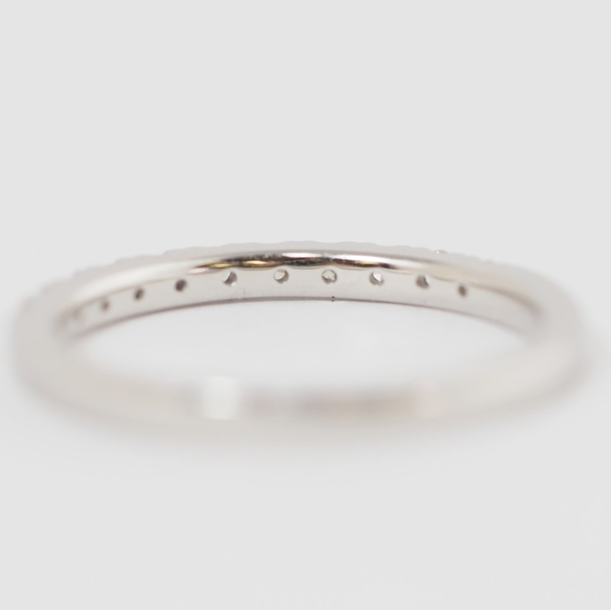 CANAL4℃ Pt900 Diamond Half Eternity Ring No. 7