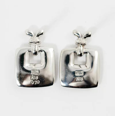KASHIKEY カシケイ ブラウンダイヤモンド0.7ct K18ホワイトゴールド ピアス