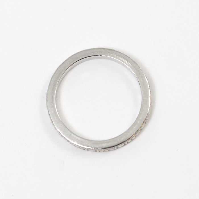 Tiffany &amp; Co. Tiffany Pt950 ring, pattern, size 6.5, with case