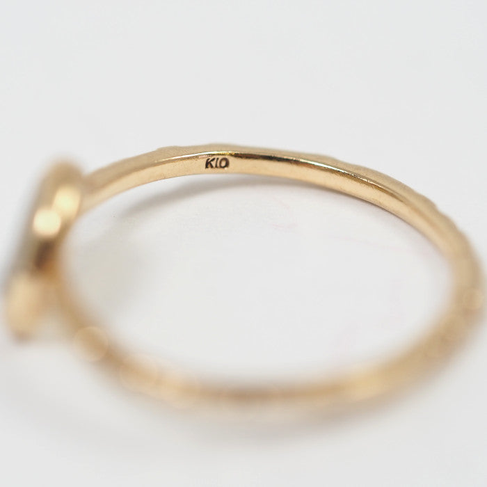 agete Agate 10K Yellow Gold Labradorite Ring, Size 7