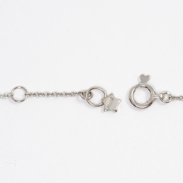 STAR JEWELRY スタージュエリー Pt950 ダイヤ0.12ct ステーション ブレスレット