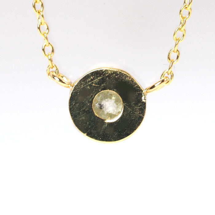 eMu jewelry K18 Yellow Gold Diamond Stardust Necklace