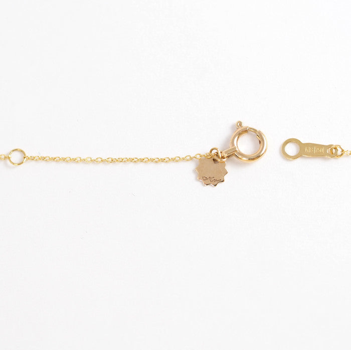 eMu jewelry K18 Yellow Gold Diamond Stardust Necklace