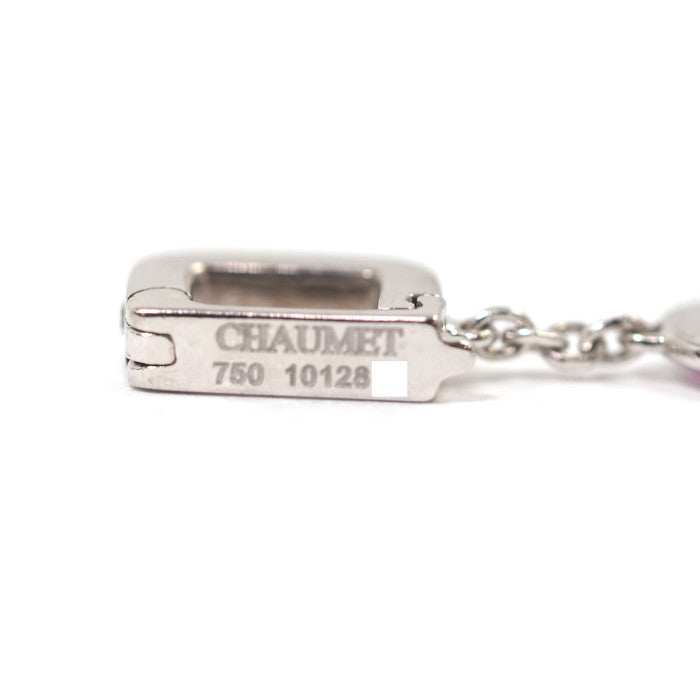 CHAUMET ショーメ 750 K18WG ダイヤ アメジスト ピンクサファイヤ アトラップモワ クモ スパイダー チャーム ペントップ