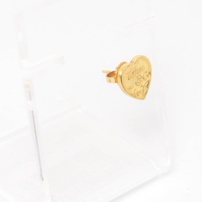 蒂芙尼 (Tiffany &amp; Co.) 750K18黄金 Notes 心形单只耳环