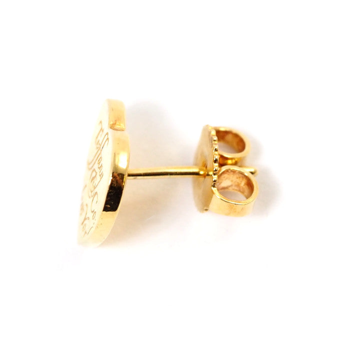 蒂芙尼 (Tiffany &amp; Co.) 750K18黄金 Notes 心形单只耳环