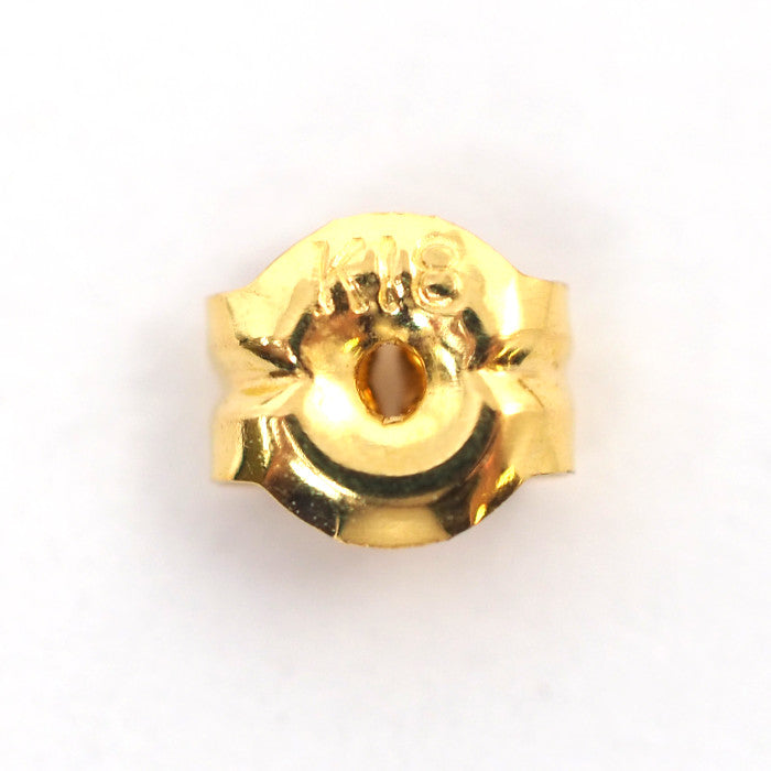 4℃ K18イエローゴールド パール ムーンストーン ピアス