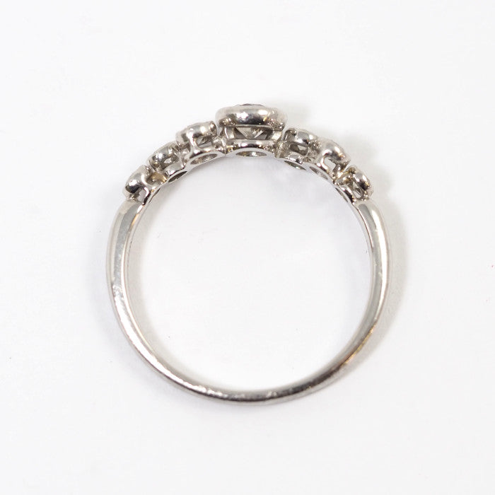 KASHIKEY カシケイ BEZEL ベゼル Pt900 ブラウンダイヤ ダイヤ 0.30ct 0.20ct リング 約16.5号