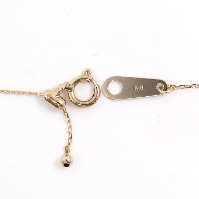 KASHIKEY カシケイ MILL ミル K18ブラウンゴールド ブラウンダイヤ0.30c ネックレス