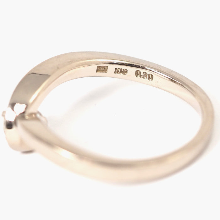 KASHIKEY カシケイ FLOAT フロート K18ブラウンゴールド ブラウンダイヤ0.30ct リング 15号