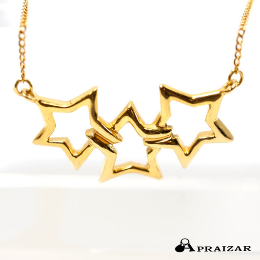 Tiffany＆Co. 蒂芙尼 750 K18黄金 三星项链