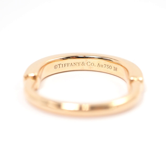 Tiffany & Co. 蒂芙尼 750 K18玫瑰金 Lock 戒指 18