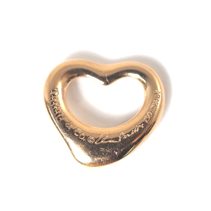 Tiffany & Co. ティファニー 750 K18ピンクゴールドオープンハート
