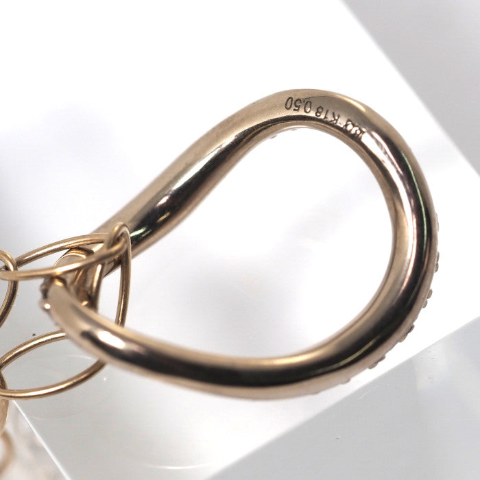 KASHIKEY Marchioness Necklace in 18K Brown Gold with 0.50ct Brown Diamonds, Chain Necklace