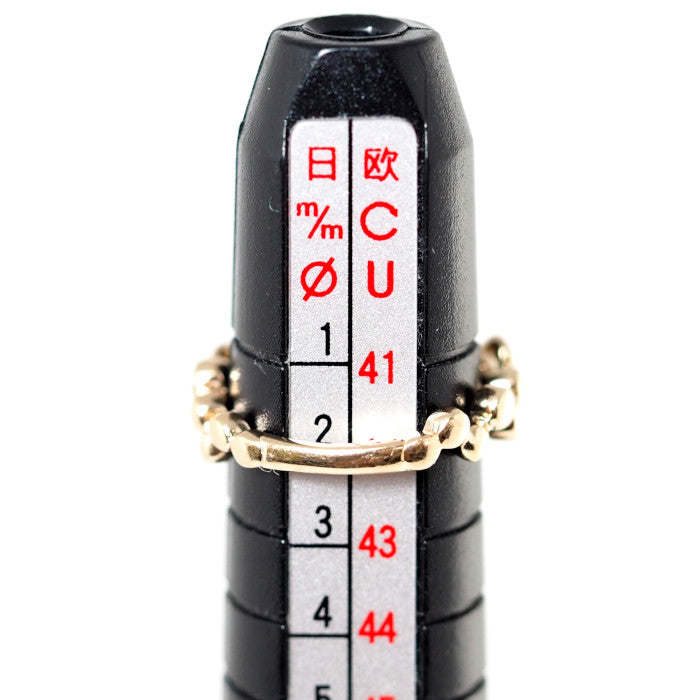 KASHIKEY カシケイ BEZEL ベゼル K18ブラウンゴールド ブラウンダイヤ0.40ct ピンキーリング ２号