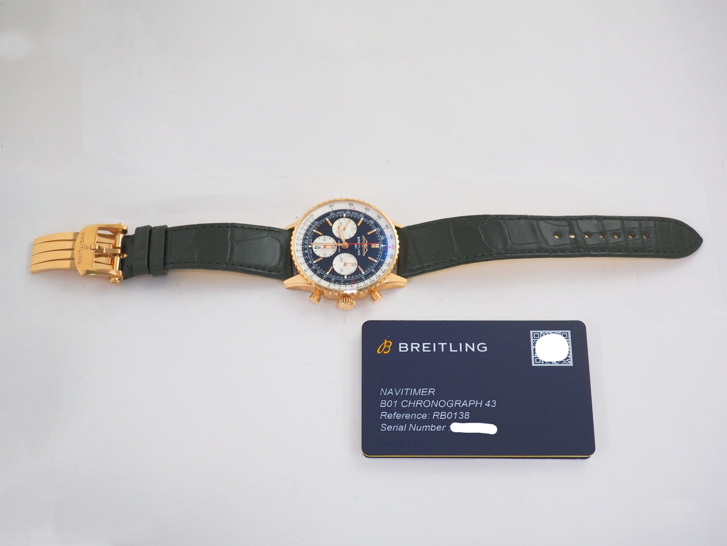 ブライトリング ナビタイマー 1 B01 クロノグラフ Navitimer B01 Chronograph 43 RB0138 Please read all DESCRIPTION before purchase【*Credit cards cannot be used for purchases from overseas.】