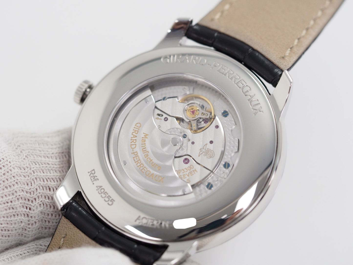 Girard-Perregaux 1966 40MM 49555 Dial is between gray and brown. Please read all DESCRIPTION before purchase. *Credit cards cannot be used for purchases from overseas.