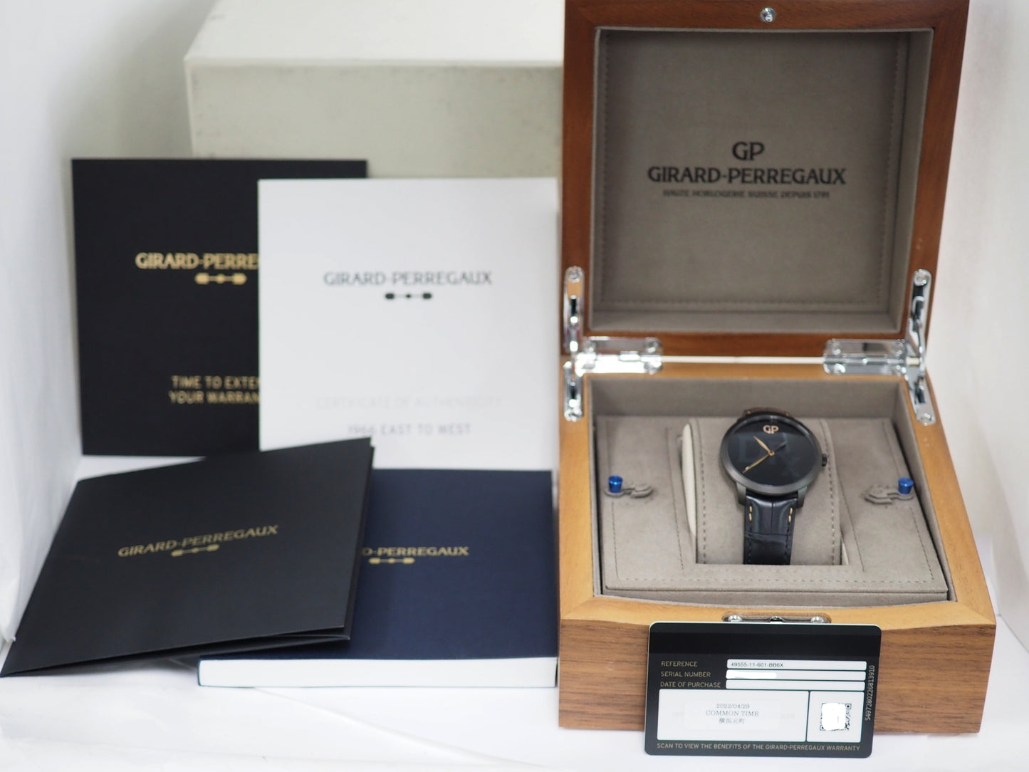 ジラール・ペルゴ 1966 Like New 1966 East to West Limited Edition To 18 Pieces 01/18 Please read all DESCRIPTION before purchase【*Credit cards cannot be used for purchases from overseas.】
